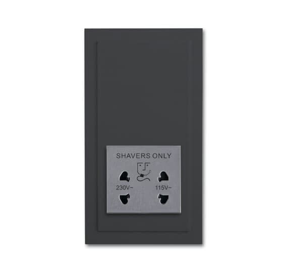 ABB - Futur Linear / Prise rasoir - Anthracite