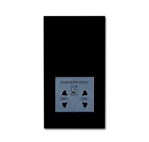 ABB - Futur Linear / Prise rasoir - Noir