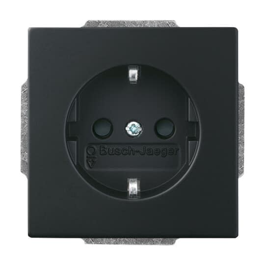 ABB - Prise SCHUKO Noir mat