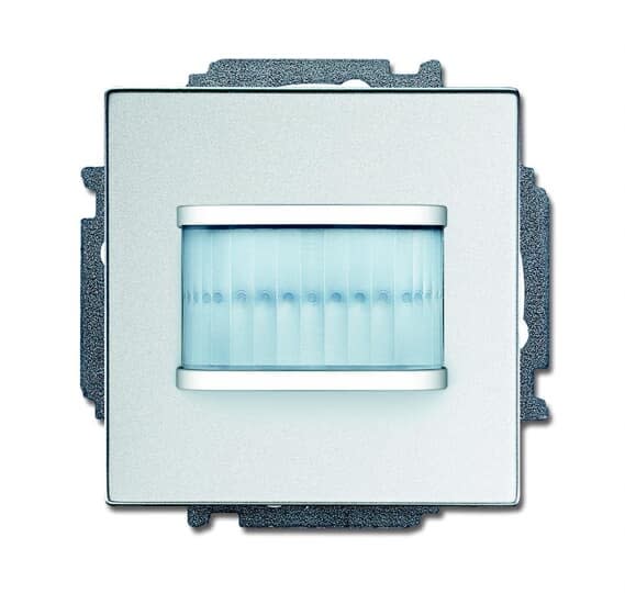 ABB - Détecteur mouvement mural f@h Aluminium silver