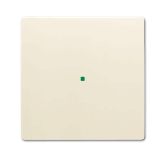 ABB - Enjoliveur 1 Touche 1 Led Futur Linear Ivory