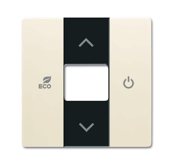 ABB - Enjoliveur Thermostat Dérogation Face Avant Futur Linear Ivory