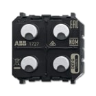 ABB - Capteur Actionneur f@h Zénit 4 touches LED 2xTOR 230V Wireless