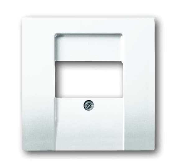 ABB - Futur Linear / Enjoliveur pour prise HDMI VGA USB - Blanc