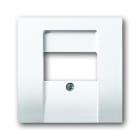 ABB - Futur Linear / Enjoliveur pour prise HDMI VGA USB - Blanc