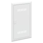 ABB - Dormant avec porte et fentes de ventilation (UK63) Blanc RAL9016
