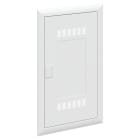 ABB - Dormant avec porte porte ventilée (UK63) avec insert plastiqe blanc Wifi