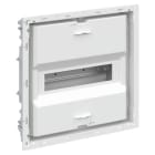 ABB - Coffret Encastré UK600 1 rangée sans porte