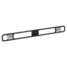 ABB - ZX340 Porte-appareils en caoutchouc fixation sur plaque de montage sans outil