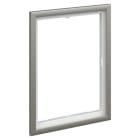 ABB - BL620D Cadre design interchangeable Alu brossé (UK62)