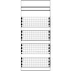 ABB - 1MM0 Panneau Médias 4 Rangées