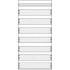 ABB - 2MM3 Panneau Médias 7 Rangées