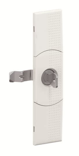 ABB - CZT2 Fermeture avec verrou (référence cylindre et clé Eurolock 827) et 2 clés