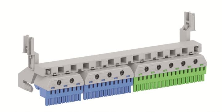 ABB - ZK221 Set de Bornier Quick s Quick N/PE pour ComfortLine A