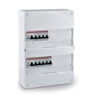 ABB - TABPREQ2R Tableau électrique Prééquipé 2 Rangées 1xID63 AC 1xID40 A 9 Disj.