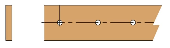 ABB - 2 Barres Filetees M6 25X5 2 mètres