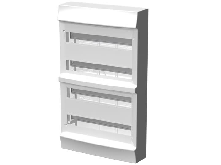 ABB - Coffret Saillie Mistral 41W 750° sans Porte-4X18M