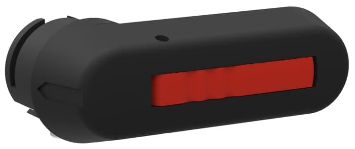 ABB - Poignée Latérale sur Appareil noire 65mm Axe 6mm