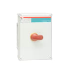 ABB - Inter en Coffret Plastique 160A 3P poignée R/J IP65