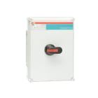ABB - Inter en Coffret Plastique 160A 4P poignée noire IP65