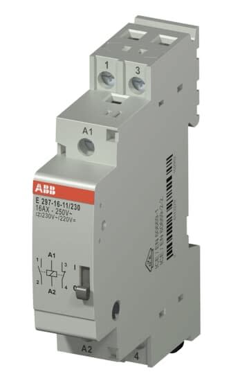 ABB - Relais d'installation E297-16A- 1NO+1NF 230VAC
