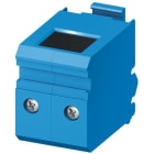 ABB - SLINE Embase additionnel Borne Alim. Bleu N, pour jeu de barre externe 95 MM2