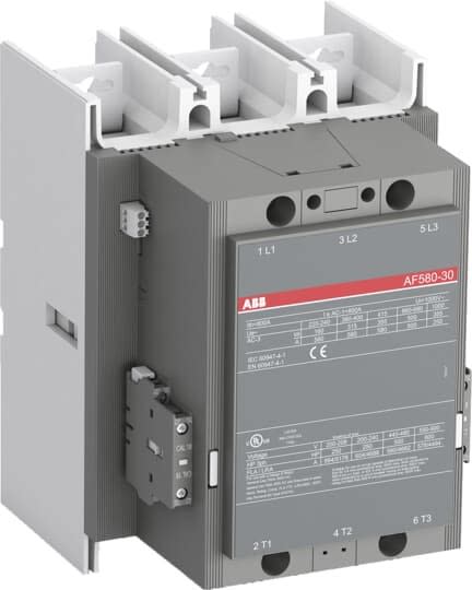 ABB - Contacteur AF 315kW AC3-3P+2No+2NF-100...250VAC/DC
