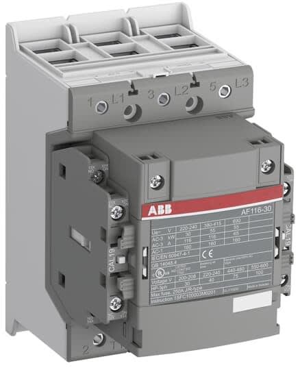 ABB - CONT AF 55KW AC3-3P+2NO+2NF-24/20...60VAC/DC