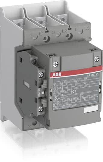 ABB - Contacteur AF 55kW AC3-3P+1NO+1NF-100...250VAC/DC-Plages