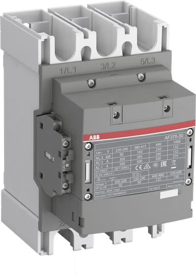 ABB - Contacteur AF 200kW AC3-3P+1NO+1NF-250?500VAC/DC