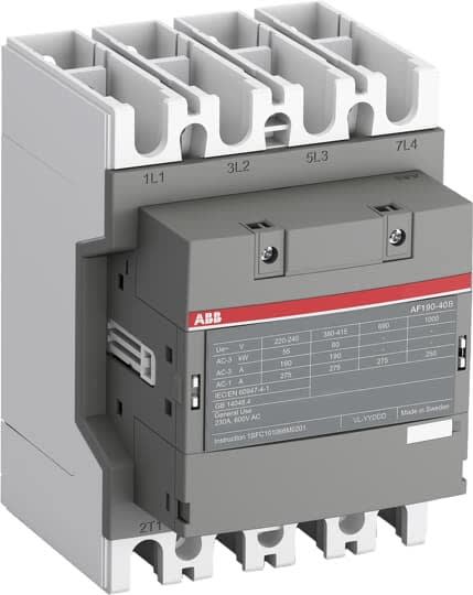 ABB - CONT AF 275A AC1-4P-48?130VAC/DC-CAGES