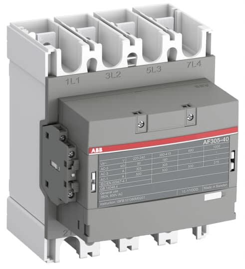 ABB - Contacteur AF 500A AC1-4P-1NO+1NF-250...500VAC/DC