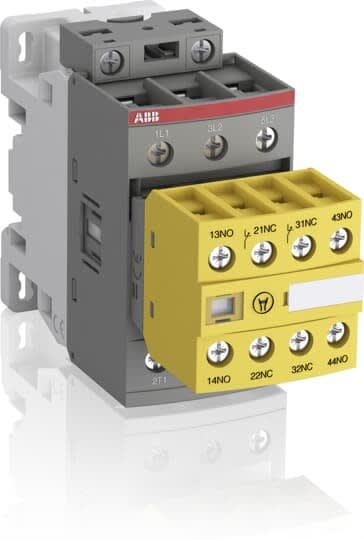ABB - Contacteur SAFety AFS 15kW AC3-3P+2NO+2NF-24...60Vac