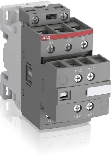 ABB - Contacteur AFZ 11kW AC3-3P+1NO+1NF-24/20...60VAC/DC