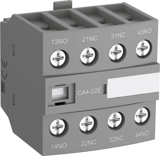 ABB - Contact auxilliaire frontal 2NO+2NF pour contacteur AF09 à 16 avec 1NF