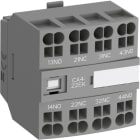ABB - Contacteur auxiliaire frontal 2NO+2NF pour contacteurs AF09 À 96 SANS CA