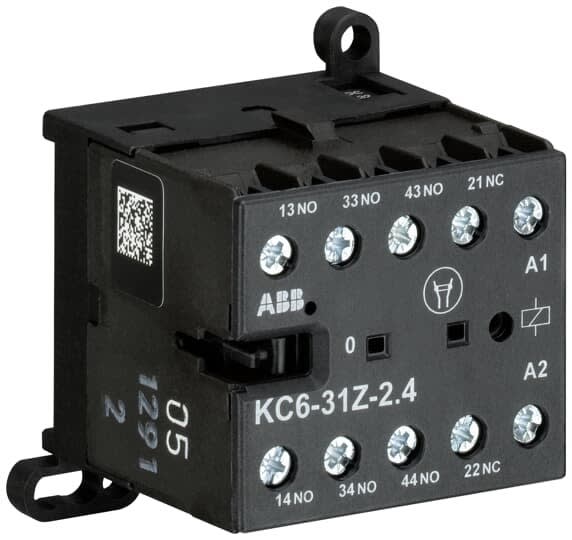 ABB - Mini Relais K-3No+1NF-24VDC-Basse Conso