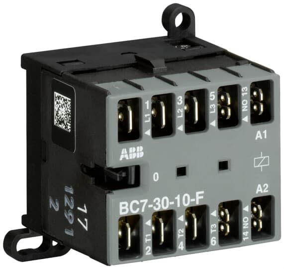 ABB - MINI CONTACTEUR 5.5KW-3P+1NO-12VDC-FASTON