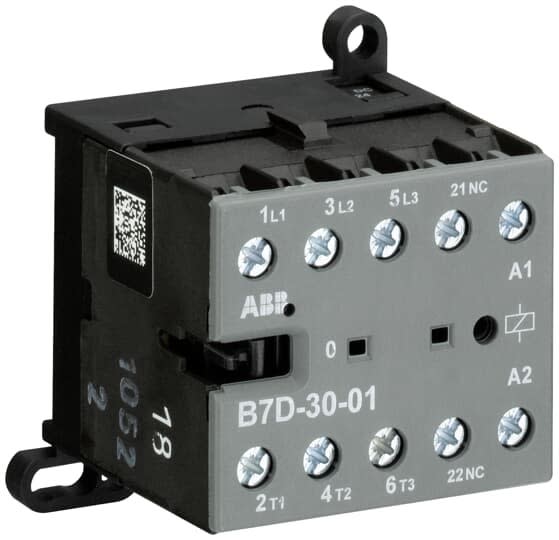 ABB - Mini Contateur 5.5kW-3P+1NF-24VDC- avec Ddr