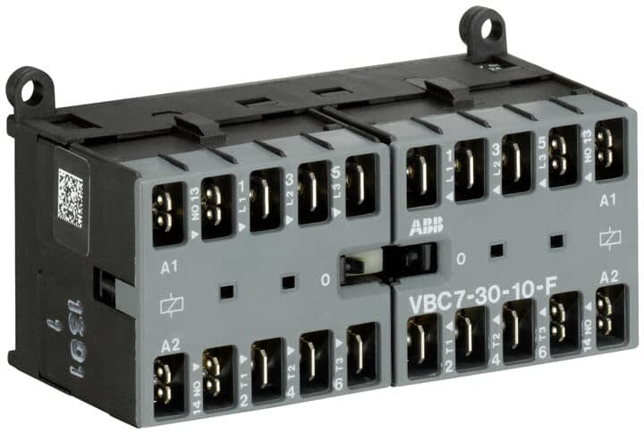ABB - MINI INV. 5.5KW-2 X 3P+1NO-24VDC-FASTON
