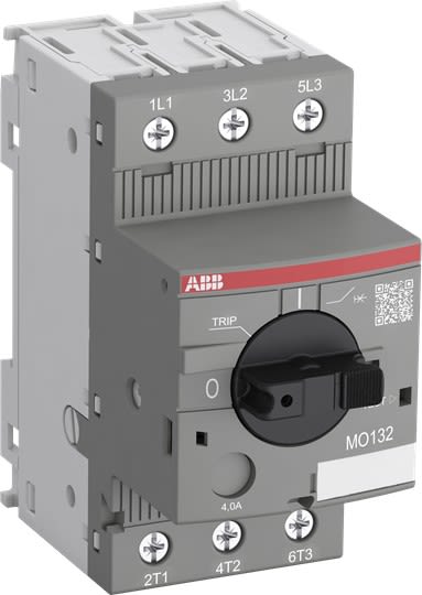 ABB - Disjoncteur magnétique Seul MO132 0.63A-Img 6.14A-100Ka
