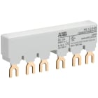 ABB - Peigne d'alimentation 65A Max pour 2 MS116-MS/MO132 sans contact auxilliaire