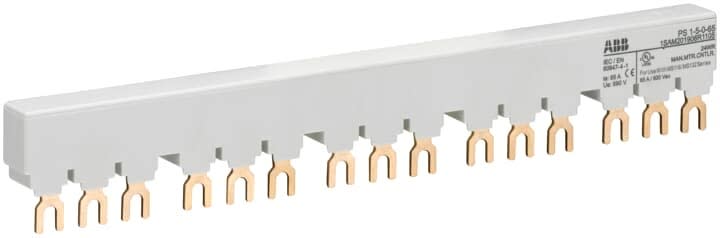 ABB - Peigne d'alimentation 65A Max pour 5 MS116-MS/MO132 sans contact auxilliaire