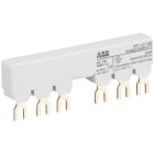 ABB - Peigne d'alimentation 65A Max pour 2 MS116-MS/MO132 avec 1 contact auxilliaire