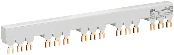 ABB - Peigne d'alimentation 65A Max pour 5 MS116-MS/MO132 avec 1 contact auxilliaire