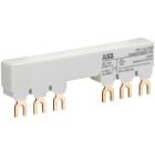 ABB - Peigne d'alimentation 65A Max pour 2 MS116-MS/MO132 avec 2 contacts auxilliaires