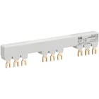 ABB - Peigne d'alimentation 65A Max pour 3 MS116-MS/MO132 avec 2 contacts auxilliaires