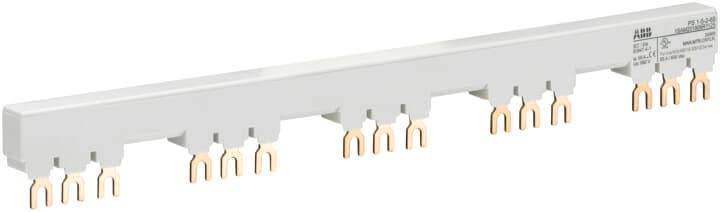 ABB - Peigne d'alimentation 65A Max pour 5 MS116-MS/MO132 avec 2 contacts auxilliaires