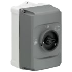 ABB - Coffret IP65 pour MS116-MS/MO132-Boit. Gris poignée Noire