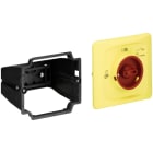 ABB - montage sur Porte IP65 pour MS/MO1Xx-Jaune poignée Rouge